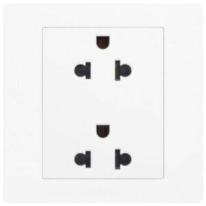 Ổ cắm đôi 3 chấu 16A - Hager – WGMS216EA