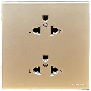 Ổ cắm đôi 3 chấu – Honeywell – EW4158SP0SGL